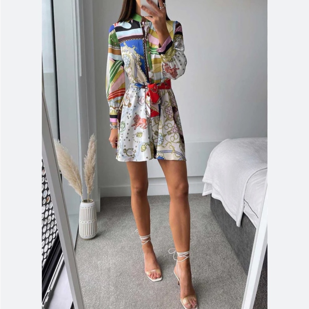 ZARA Zodiac mini dress